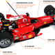 Illustration for article titled The decal work alone on this Lego Ferrari F1 car is amazing
